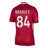Virallinen Fanipaita Liverpool Conor Bradley 84 Kotipelipaita 2024-25 - Miesten